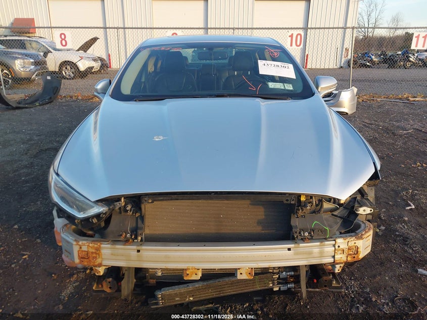 2017 Ford Fusion Hybrid Titanium VIN: 3FA6P0RUXHR233588 Lot: 43728302