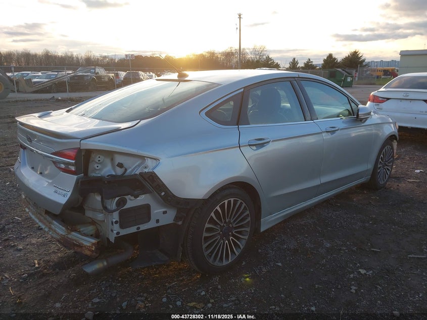 3FA6P0RUXHR233588 2017 FORD FUSION photo no. 4