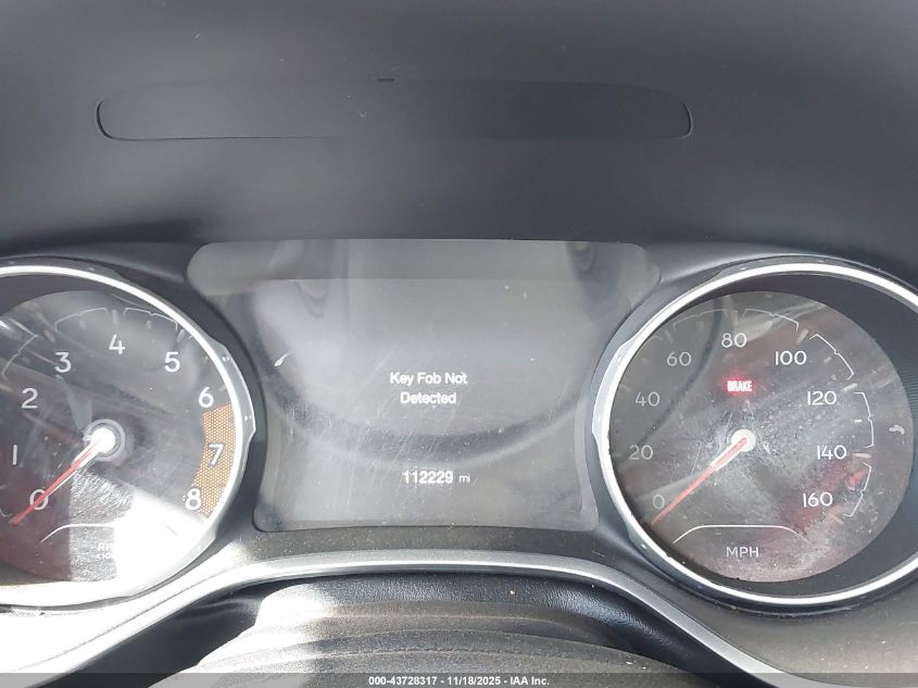 2018 Jeep Compass Limited 4X4 VIN: 3C4NJDCB1JT178589 Lot: 43728317