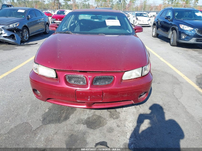 2001 Pontiac Grand Prix Se VIN: 1G2WK52J51F245676 Lot: 43728327