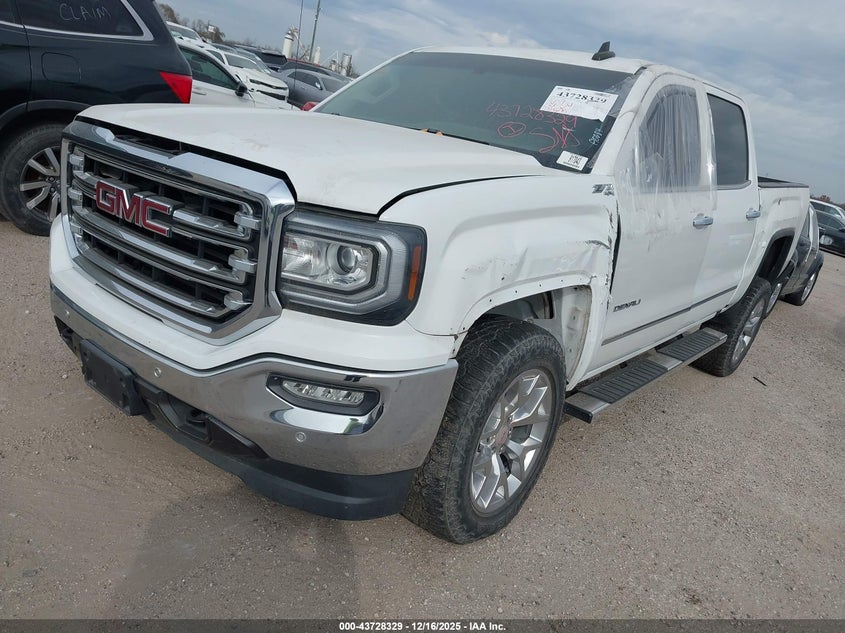 Vin: 3gtu2nec7jg284204, lot: 44223689, gmc sierra 1500 slt 20182