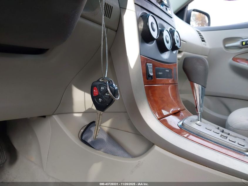 2009 Toyota Corolla Xle VIN: 1NXBU40E29Z001331 Lot: 43728331