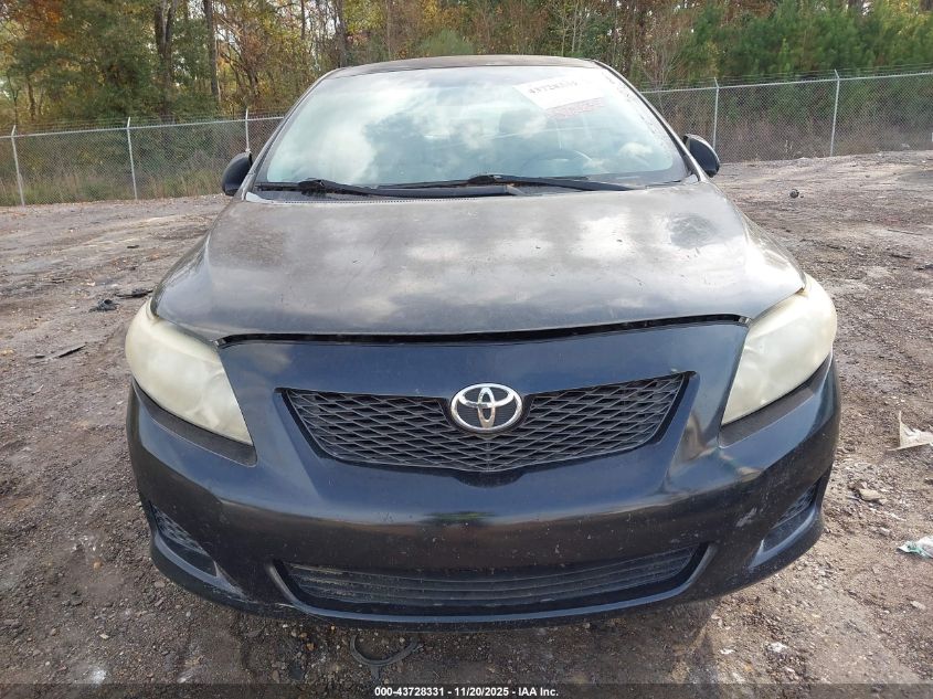 2009 Toyota Corolla Xle VIN: 1NXBU40E29Z001331 Lot: 43728331