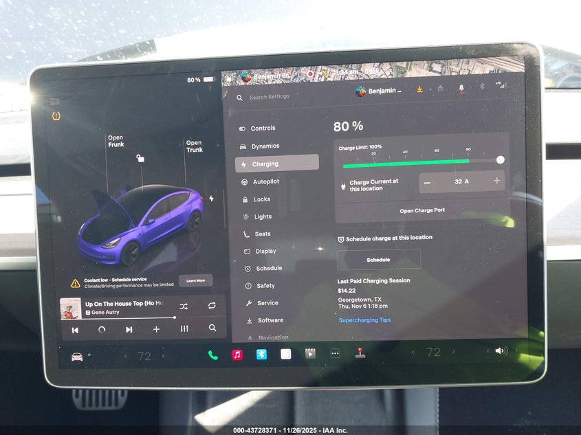 2023 Tesla Model 3 Rear-Wheel Drive VIN: 5YJ3E1EA4PF591550 Lot: 43728371