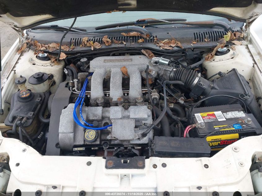 1999 Mercury Sable Ls VIN: 1MEFM53S8XA603256 Lot: 43728374