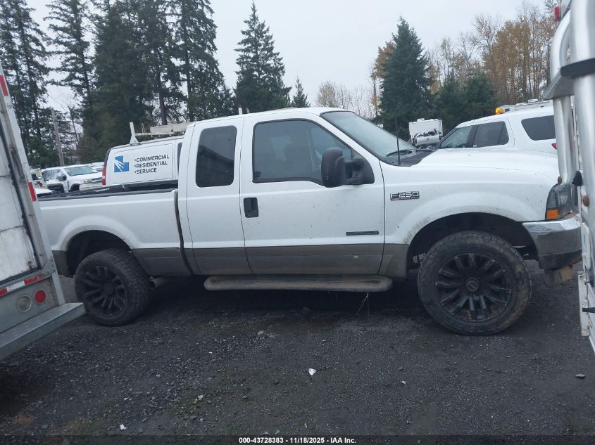 2002 Ford F-250 Lariat/Xl/Xlt VIN: 1FTNX21F72EB41864 Lot: 43728383