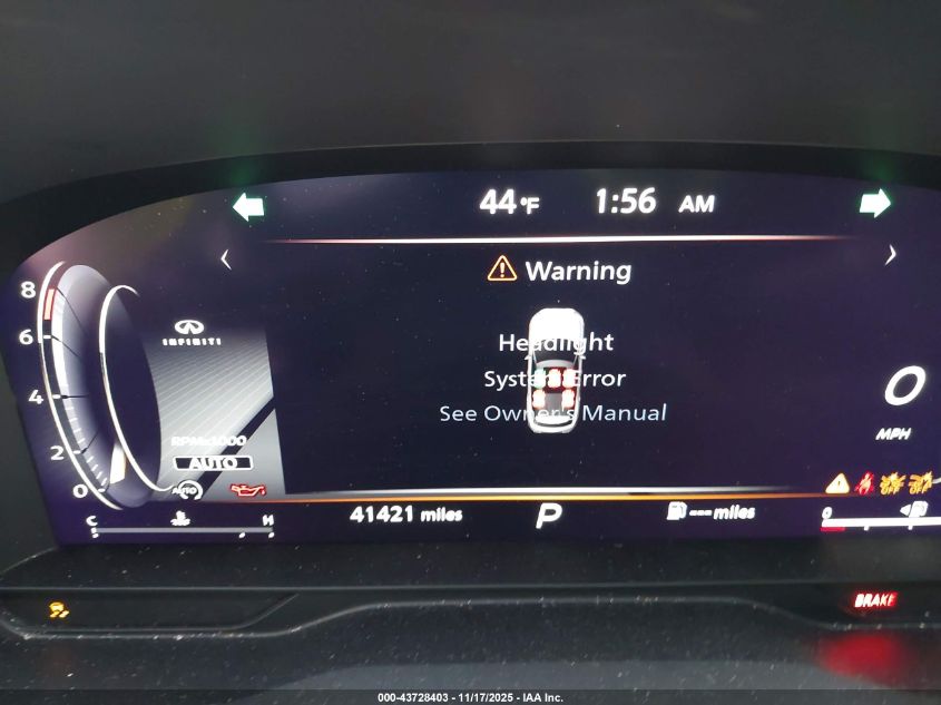 2023 Infiniti Qx60 Luxe Awd VIN: 5N1DL1FS9PC375784 Lot: 43728403