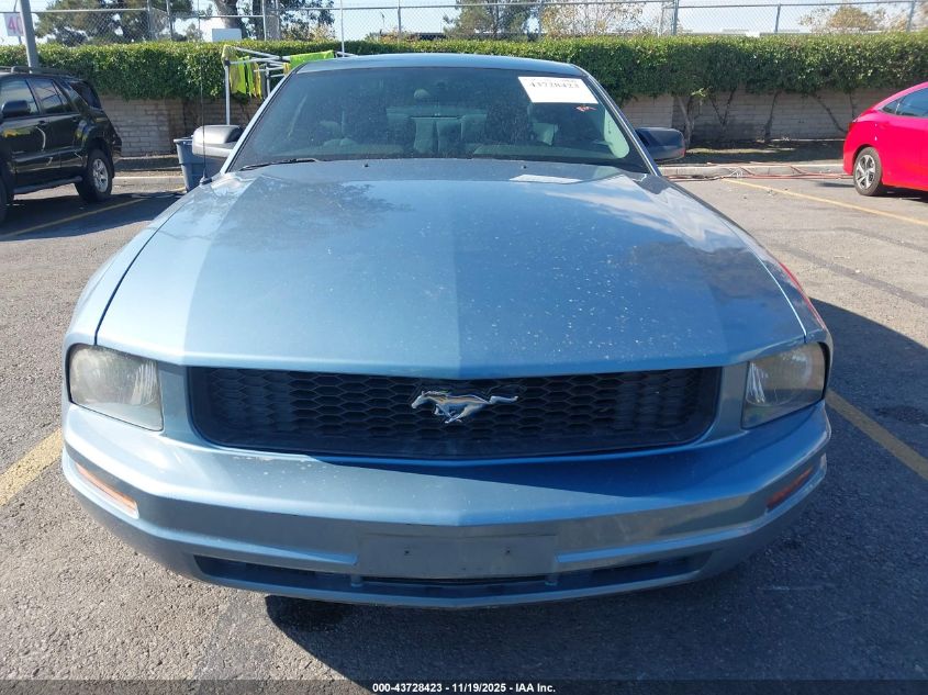 2006 Ford Mustang V6 VIN: 1ZVFT80N165116683 Lot: 43728423
