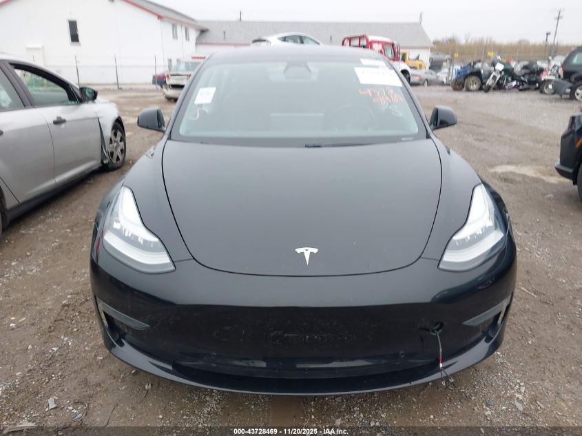2021 Tesla Model 3 Standard Range Plus Rear-Wheel Drive VIN: 5YJ3E1EA0MF854452 Lot: 43728469