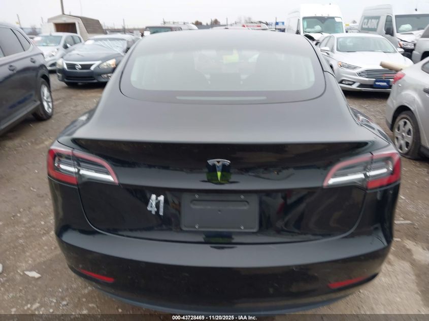 2021 Tesla Model 3 Standard Range Plus Rear-Wheel Drive VIN: 5YJ3E1EA0MF854452 Lot: 43728469