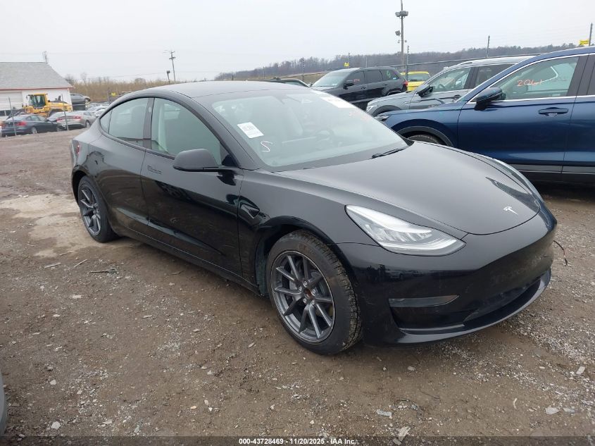 TESLA MODEL 3 STANDARD RANGE PLUS REAR-WHEEL DRIVE