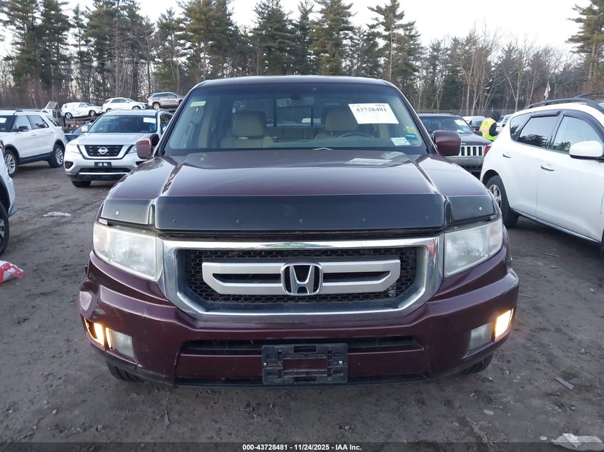 2009 Honda Ridgeline Rtl VIN: 5FPYK16559B103510 Lot: 43728481