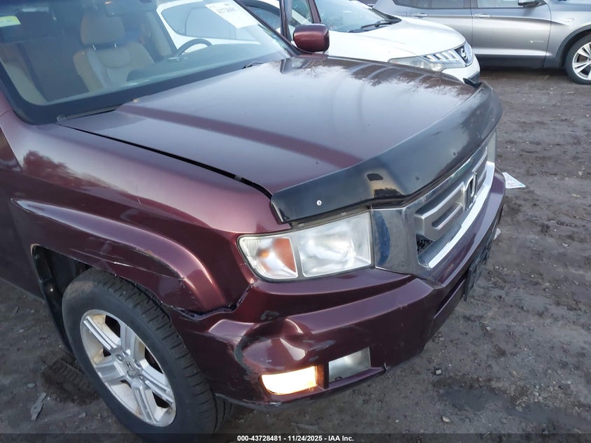 2009 Honda Ridgeline Rtl VIN: 5FPYK16559B103510 Lot: 43728481