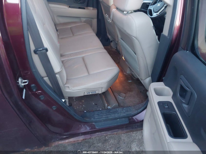 2009 Honda Ridgeline Rtl VIN: 5FPYK16559B103510 Lot: 43728481