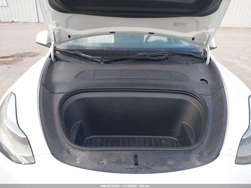 2023 Tesla Model Y Awd/Long Range Dual Motor All-Wheel Drive VIN: 7SAYGDEE9PF627790 Lot: 43728499