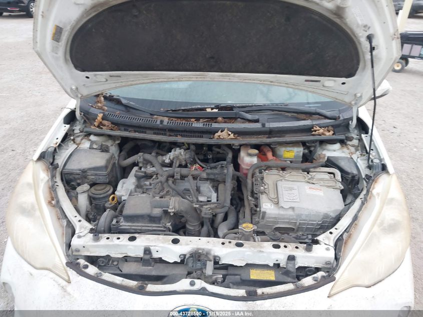 2012 Toyota Prius C Three VIN: JTDKDTB36C1511068 Lot: 43728500