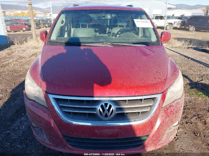 2009 Volkswagen Routan Sel VIN: 2V8HW54X99R550536 Lot: 43728509