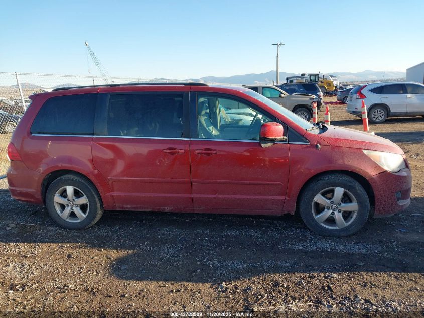 2009 Volkswagen Routan Sel VIN: 2V8HW54X99R550536 Lot: 43728509