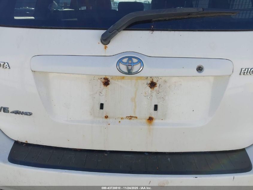 2001 Toyota Highlander VIN: JTEHF21A710026208 Lot: 43728510