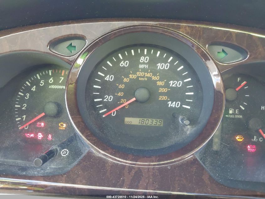 2001 Toyota Highlander VIN: JTEHF21A710026208 Lot: 43728510