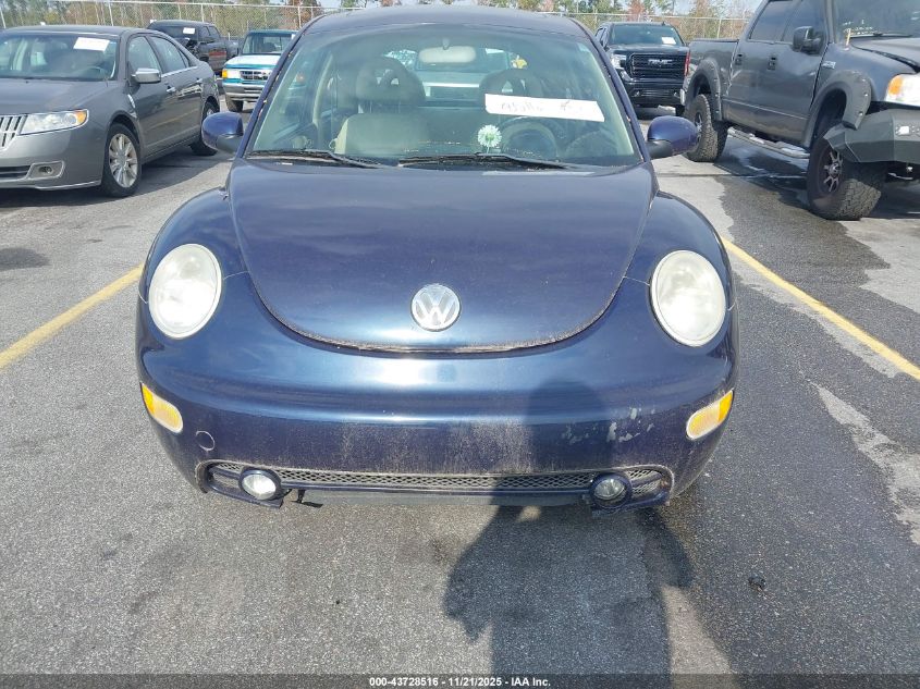 2001 Volkswagen New Beetle Glx VIN: 3VWDC21C51M433287 Lot: 43728516