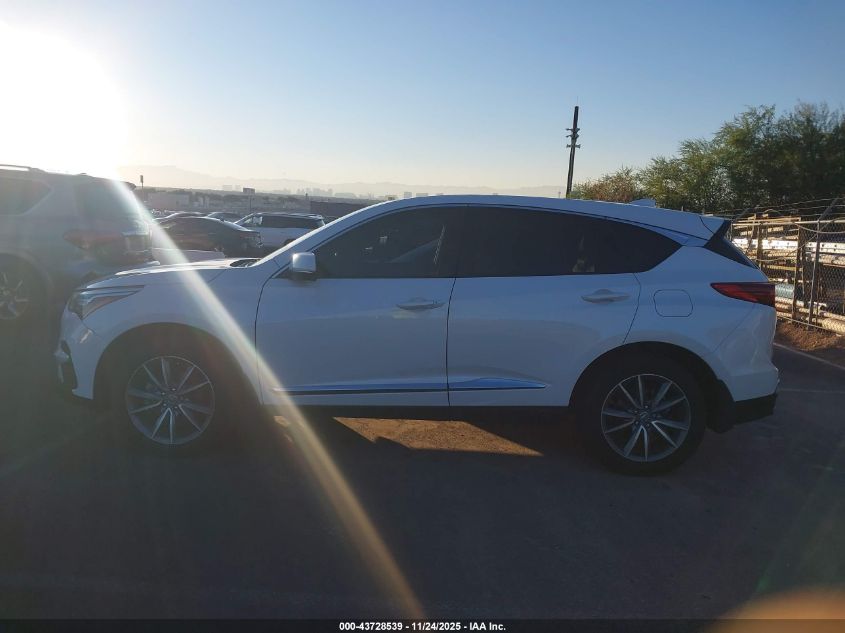 2020 Acura Rdx Technology Package VIN: 5J8TC1H51LL009126 Lot: 43728539