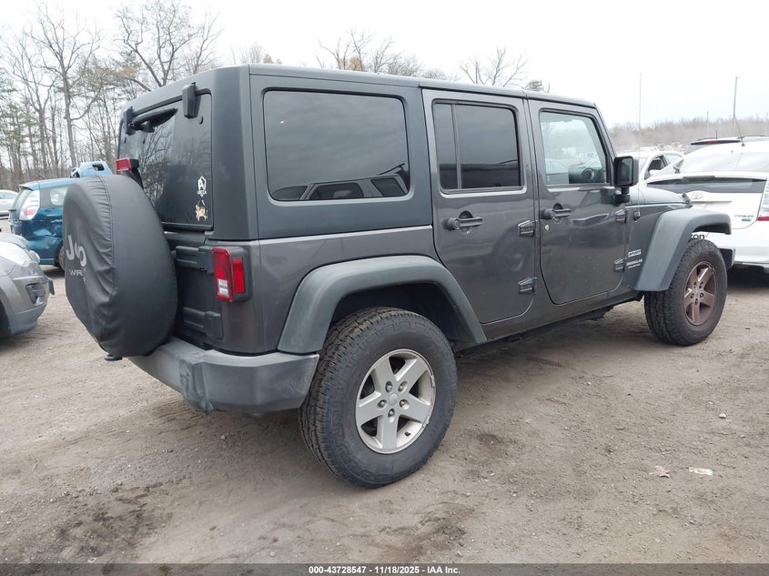 VIN 1C4BJWDG1HL604201 2017 JEEP WRANGLER UNLIMITED SPORT 4X4