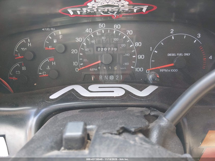 2000 Ford F-250 Lariat/Xl/Xlt VIN: 1FTNX21F0YEE10943 Lot: 43728549