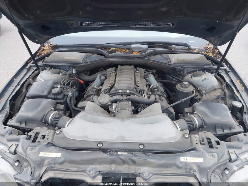 2006 BMW 750Li VIN: WBAHN83556DT38549 Lot: 43728566