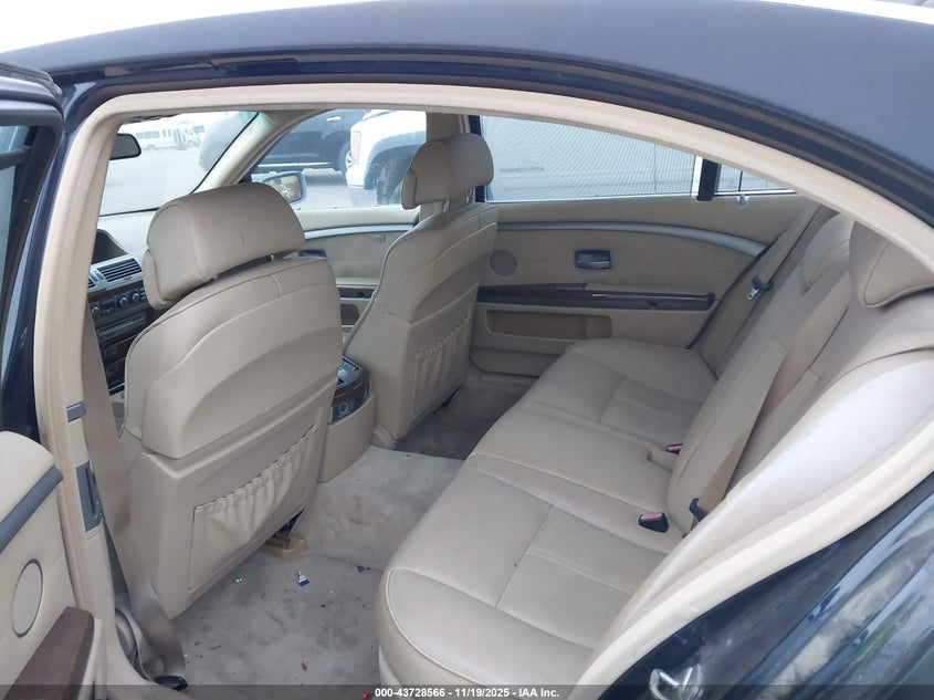 2006 BMW 750Li VIN: WBAHN83556DT38549 Lot: 43728566