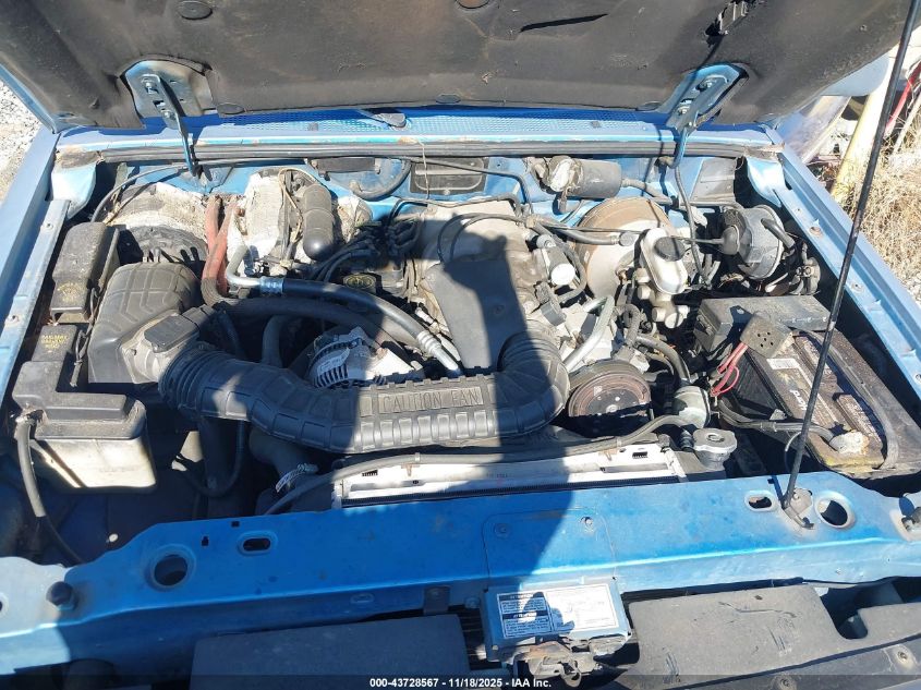 1994 Ford Ranger Super Cab VIN: 1FTCR14X5RPB07999 Lot: 43728567