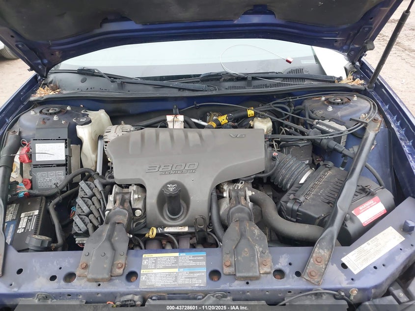 2005 Chevrolet Impala Ls VIN: 2G1WH52K559244781 Lot: 43728601