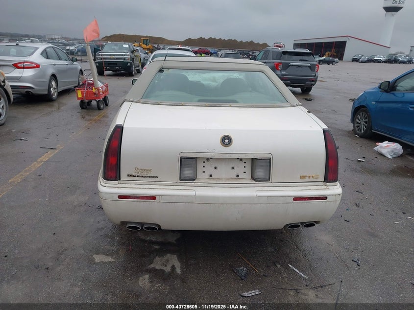 2001 Cadillac Eldorado Etc VIN: 1G6ET12951B101168 Lot: 43728605