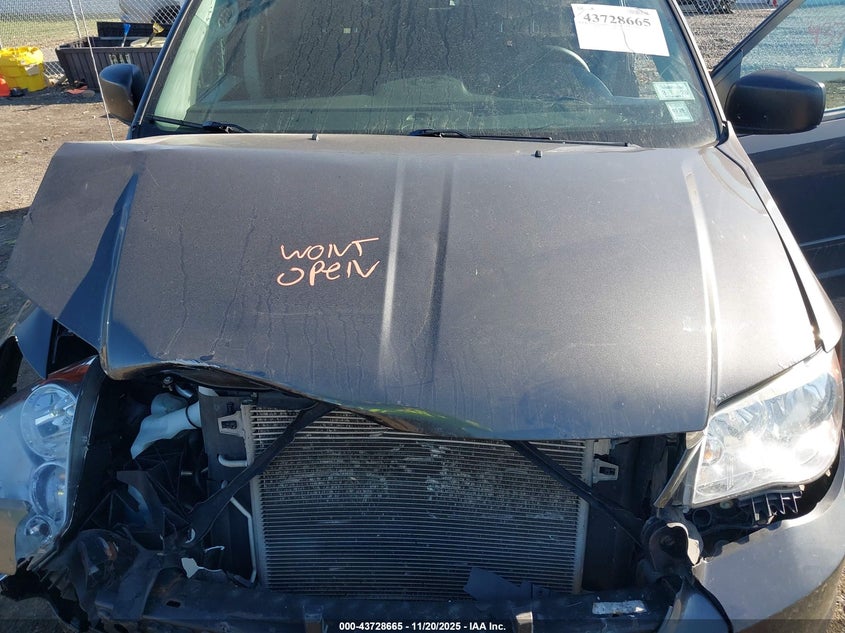 2017 Dodge Grand Caravan Se VIN: 2C4RDGBG5HR746833 Lot: 43728665