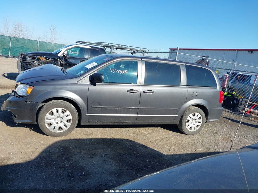 2017 Dodge Grand Caravan Se VIN: 2C4RDGBG5HR746833 Lot: 43728665