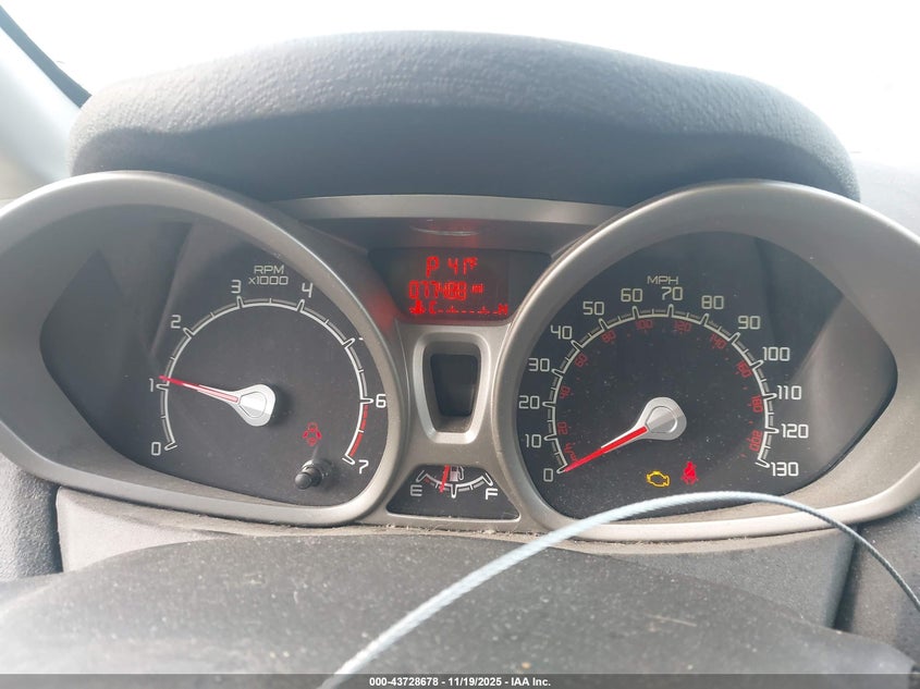 2013 Ford Fiesta Se VIN: 3FADP4BJ9DM176404 Lot: 43728678