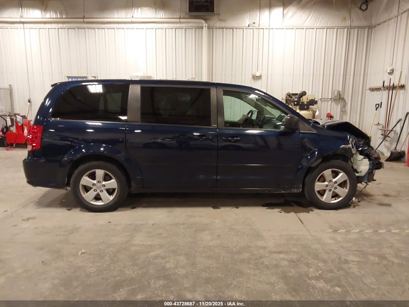 2013 Dodge Grand Caravan Se VIN: 2C4RDGBG1DR602996 Lot: 43728687
