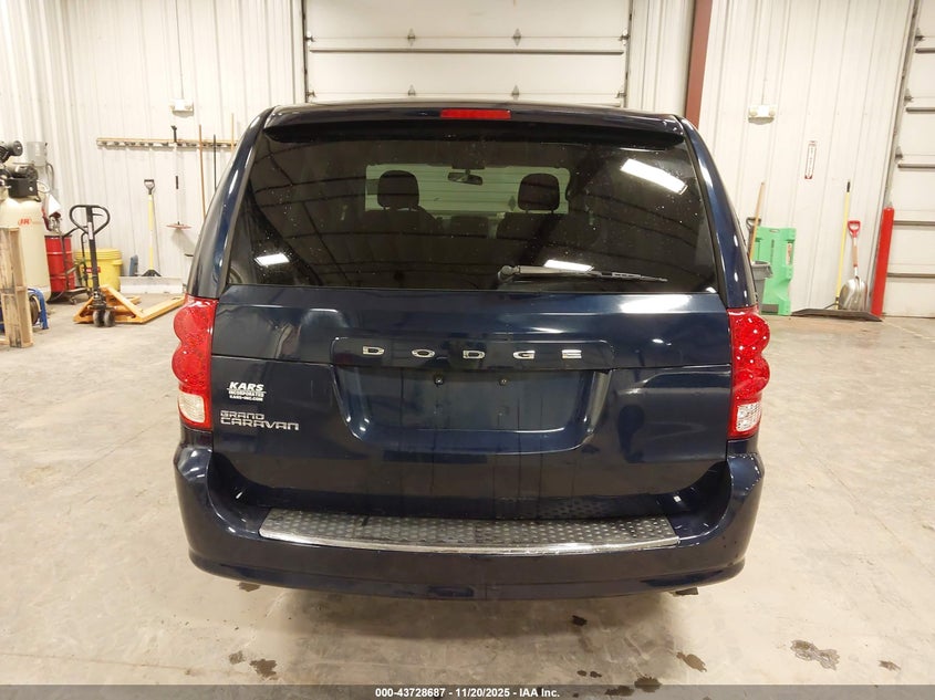 2013 Dodge Grand Caravan Se VIN: 2C4RDGBG1DR602996 Lot: 43728687