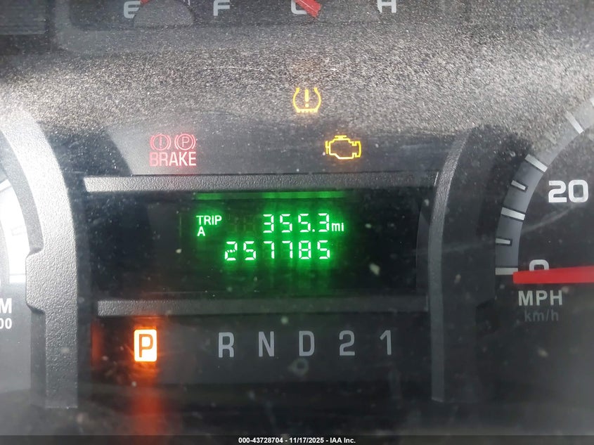 2010 Ford E-250 Commercial/Recreational VIN: 1FTNE2EL3ADA92267 Lot: 43728704