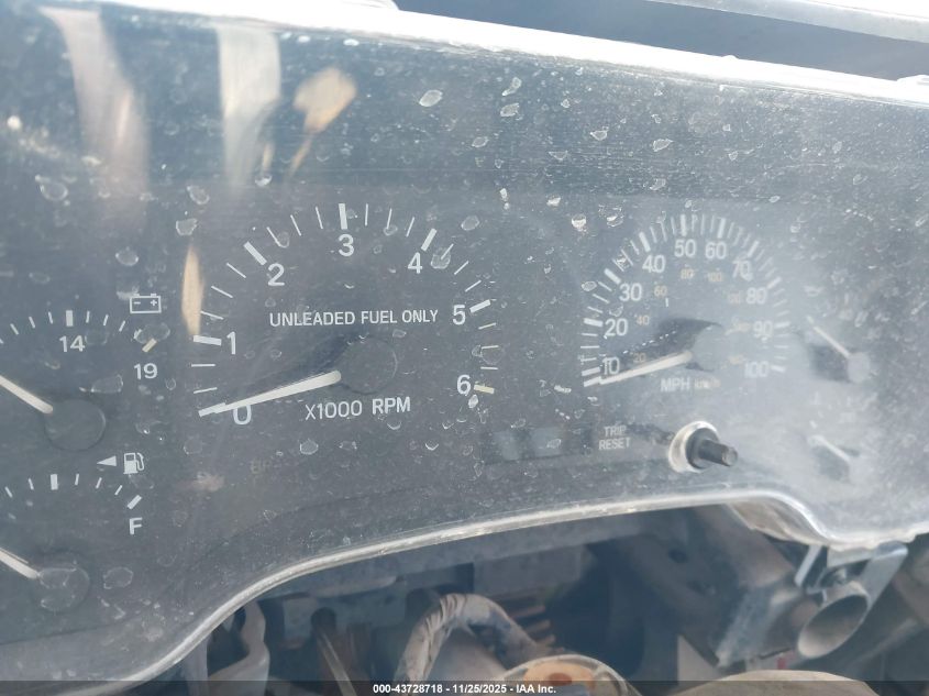 1997 Jeep Cherokee Sport VIN: 1J4FJ68S4VL567845 Lot: 43728718