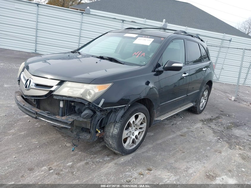 2HNYD284X7H532317 2007 ACURA MDX photo no. 2