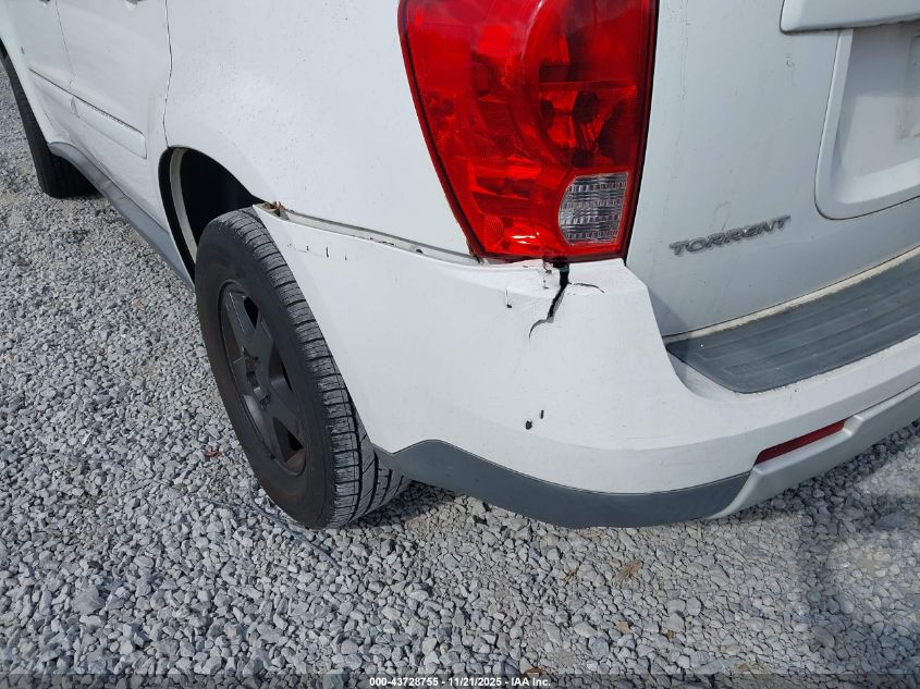 2008 Pontiac Torrent VIN: 2CKDL33F386341687 Lot: 43728755