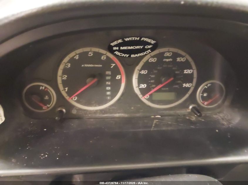 2005 Honda Cr-V Ex VIN: JHLRD78885C007866 Lot: 43728764