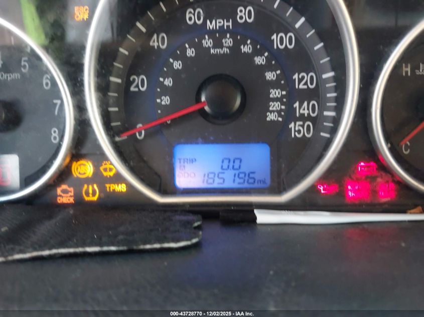 2010 Hyundai Veracruz Gls VIN: KM8NU4CC9AU103821 Lot: 43728770