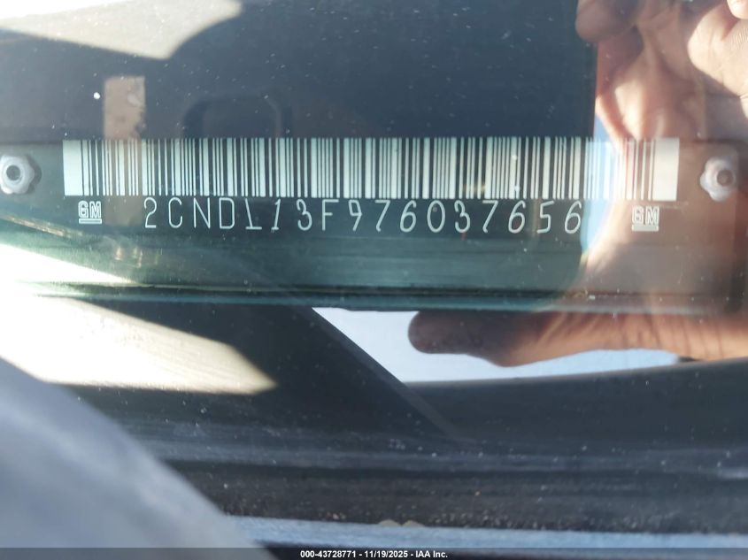 2007 Chevrolet Equinox Ls VIN: 2CNDL13F976037656 Lot: 43728771