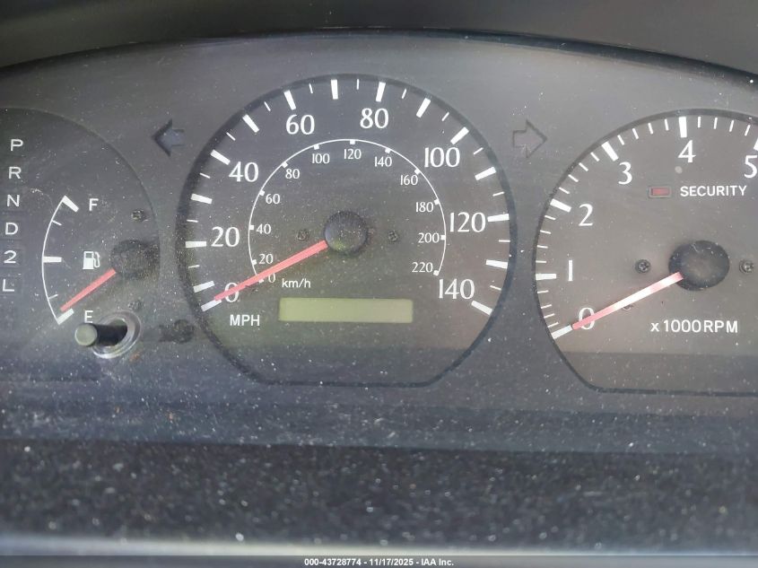 2001 Toyota Camry Solara Sle V6 VIN: 2T1FF22P31C430613 Lot: 43728774