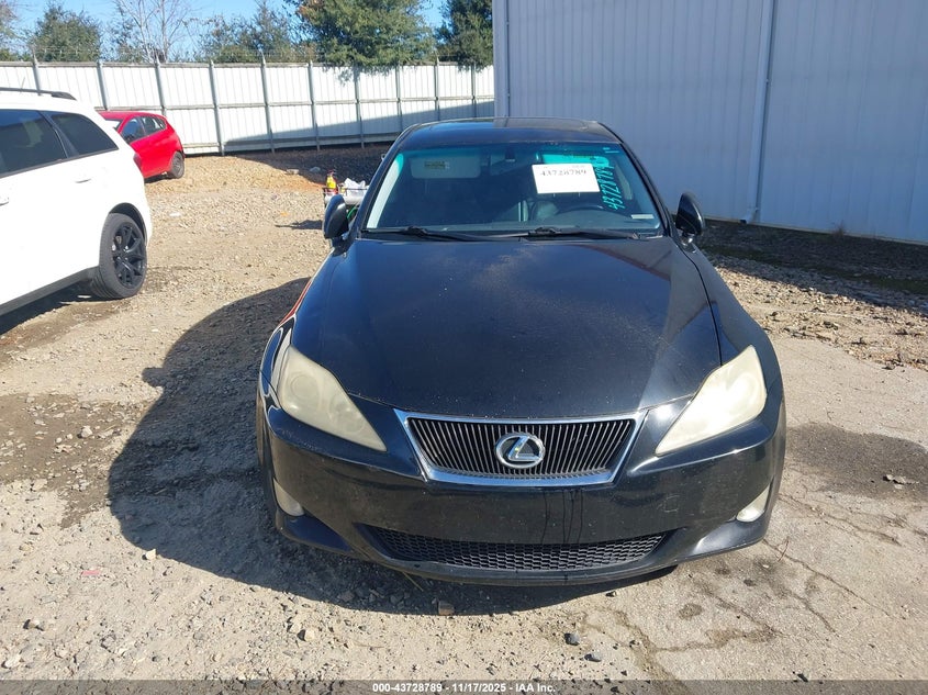 2008 Lexus Is 250 VIN: JTHBK262382081842 Lot: 43728789