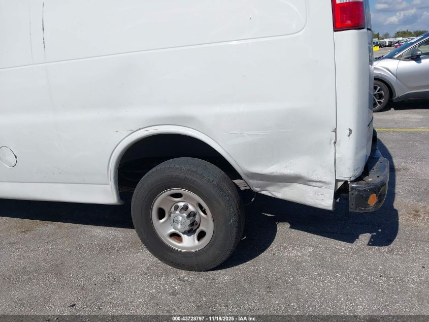 2018 Chevrolet Express 2500 Work Van VIN: 1GCWGBFP9J1320001 Lot: 43728797