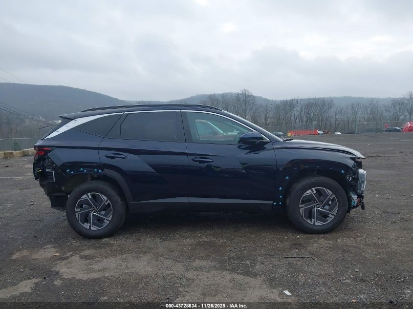2025 Hyundai Tucson Hybrid Blue VIN: KM8JBDD18SU379006 Lot: 43728834