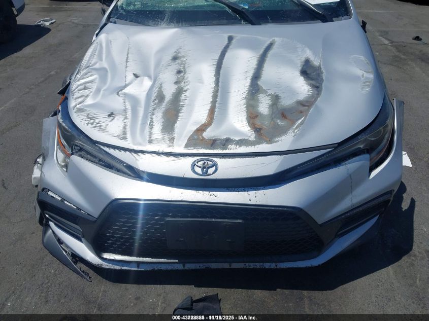 2020 Toyota Corolla Se VIN: 5YFS4RCE3LP042441 Lot: 43728885